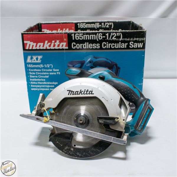 BOX OF MAKITA DSS611Z 18V LXT CORDLESS 6-1/2-INCH