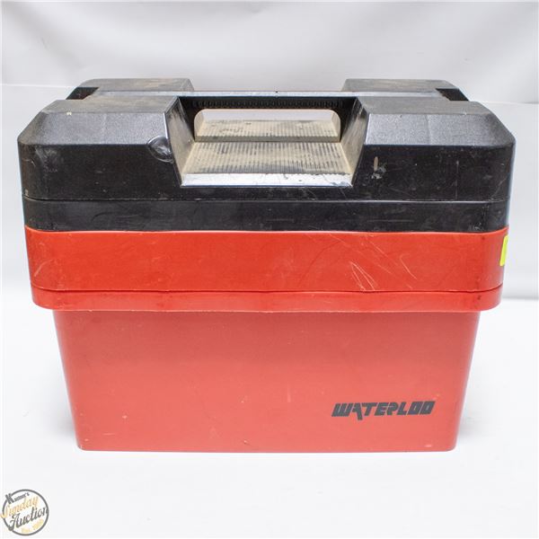12" RED WATERLOO TOOLBOX