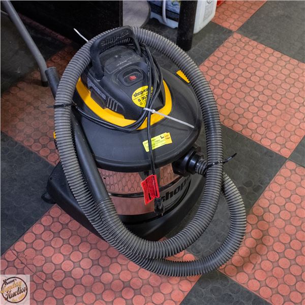 SHOP-VAC BRAND STAINLESS STEEL DRUM SHOPVAC,