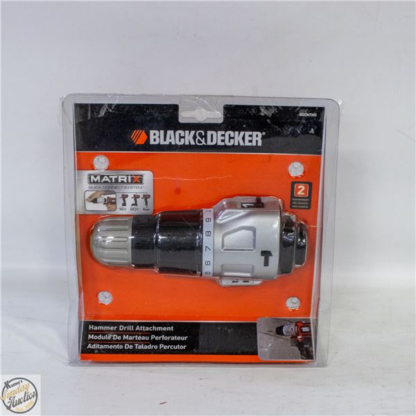 BLACK & DECKER MATRIX HAMMER