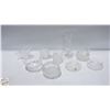 Image 1 : LOT OF VARIOUS VINTAGE CRYSTAL