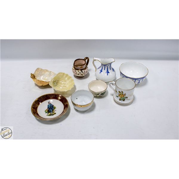 LOT OF VARIOUS MINIATURE PORCELAIN