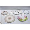 Image 1 : LOT OF VARIOUS VINTAGE BONE CHINA PLATES
