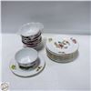 Image 1 : LOT OF VINTAGE WONTO SOUP BOWLS AND PEACOCK