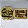 Image 1 : 2 VINTAGE 3D ART CERAMIC INCLUDES CURIOSITY SHOP