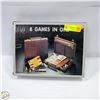 Image 1 : VINTAGE 8 IN 1 TRAVEL GAMES IN CASE