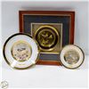 Image 1 : LOT OF VINTAGE ART OF CHOKIN PLATES 24K PAINTED