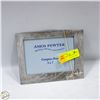 Image 1 : AMOS PEWTER COMPASS ROSE FRAME 5 X 7