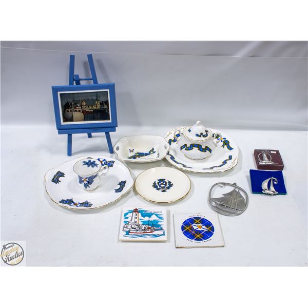 LOT OF VARIOUS NOVA SCOTIA COLLECTABLES