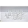 Image 1 : LOT OF VARIOUS CRYSTAL GLASSES