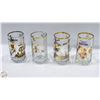 Image 1 : 4 NOVA SCOTIA BEER GLASSES