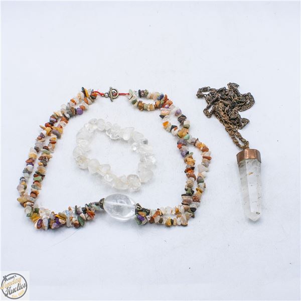 ESTATE GENUINE CLEAR QUARTZ LARGE