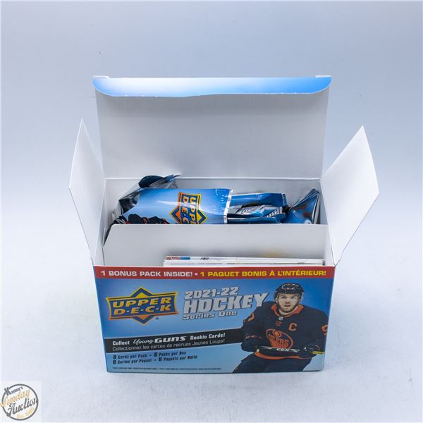 PREVIOUSLY OPENED/REPACKED 2021-22 UPPER DECK