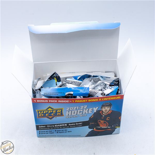 PREVIOUSLY OPENED/REPACKED 2021-22 UPPER DECK