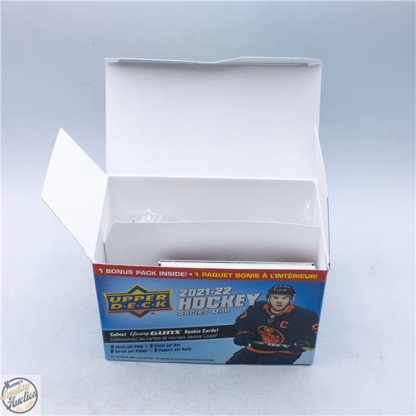 PREVIOUSLY OPENED/REPACKED 2021-22 UPPER DECK
