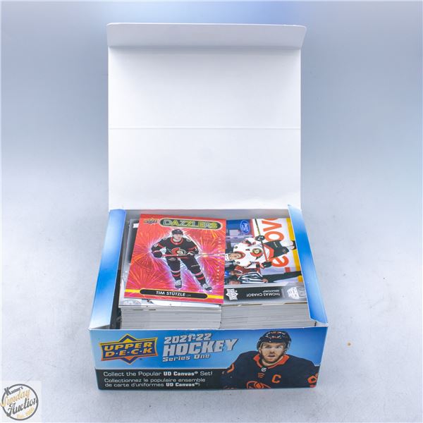 PREVIOUSLY OPENED/REPACKED 2021-22 UPPER DECK