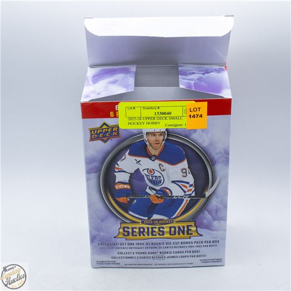 PREVIOUSLY OPENED/REPACKED 2025-26 UPPER DECK