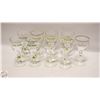Image 1 : ESTATE IRISH COFFEE GLASSWARE CUPS (9)
