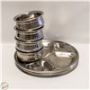 Image 1 : ESTATE HAMMERED STEEL BOWLS (4) +