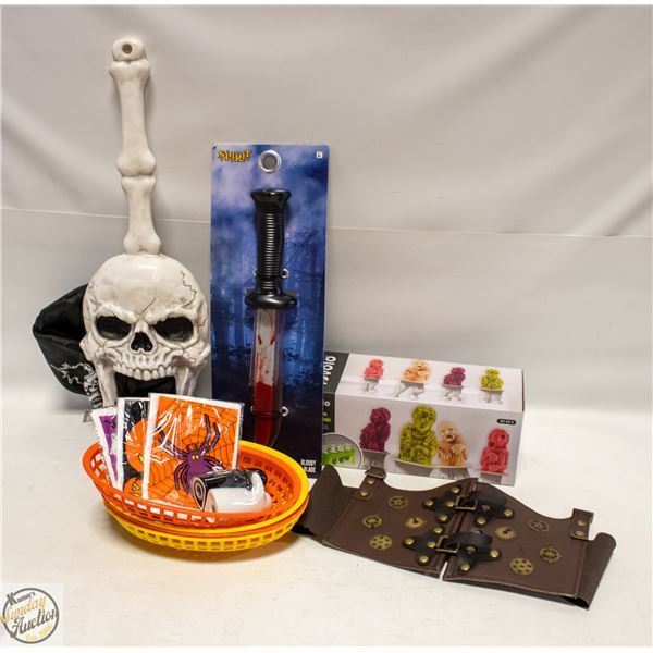 ESTATE HALLOWEEN ITEMS ALL TOGETHER