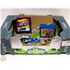 Image 1 : HOTWHEELS, MATCHBOX, CARPET CAR TRACK