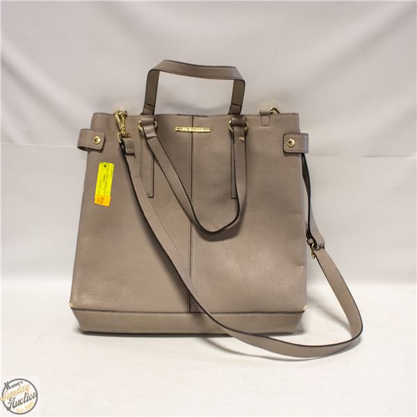 STEVE MADDEN LARGE COOL GREY TOTE