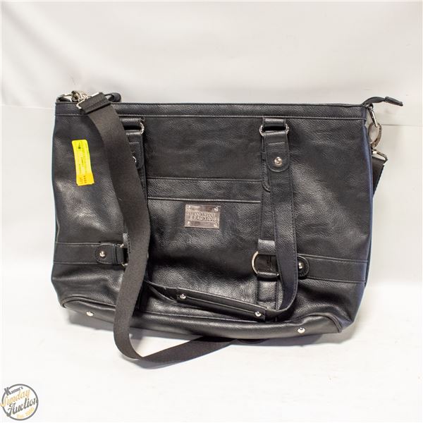 KENNETH COLE BLACK LARGE TOTE STYLE