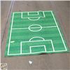 Image 1 : APPROX 4FT X 6FT FOOTBALL FIELD THEMED