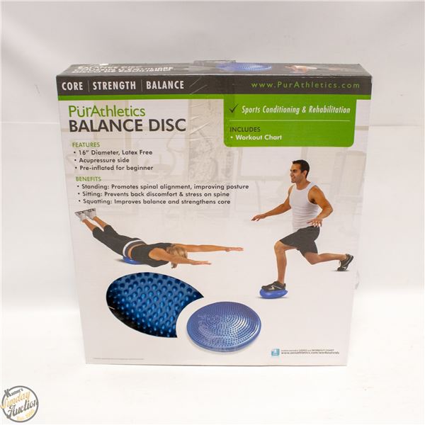 PUR ATHELTICS BALANCE DISC IN BOX