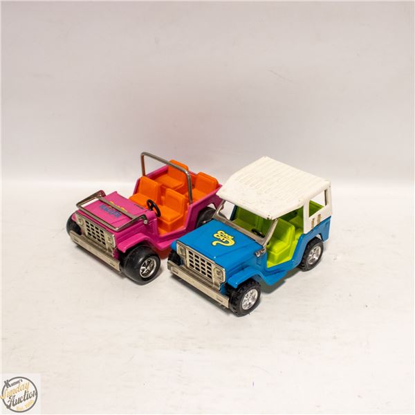 PAIR OF VINTAGE BUDDY L DUNE BUGGYS