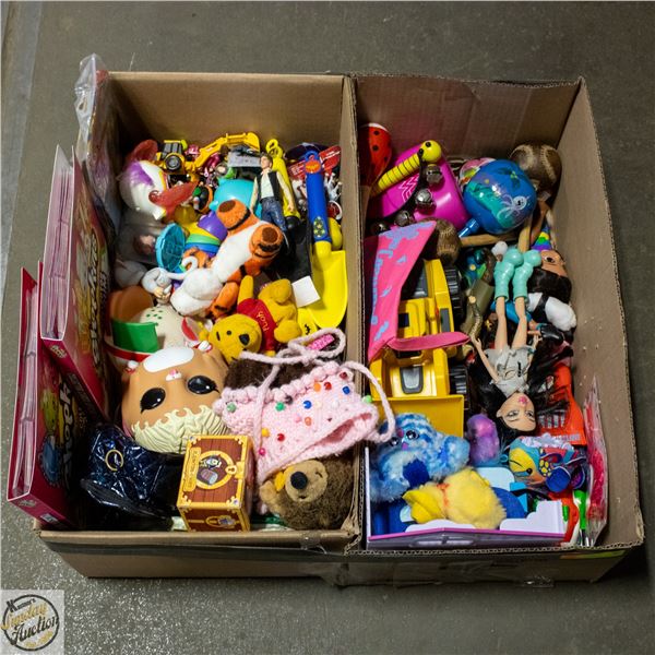 BUNDLE OF ASSORTED CHILDRENS TOYS 100+PCS