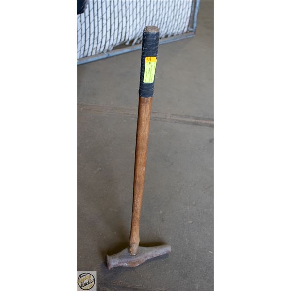 VINTAGE RAILROAD SPIKE HAMMER- 36"