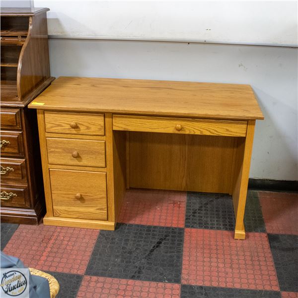 SOLID WOOD ESTATE 4 DRAWER HOME OFFICE