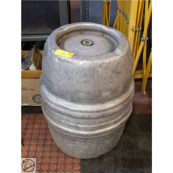 VINTAGE CARLING BREWERS AB ALUMINUM KEG