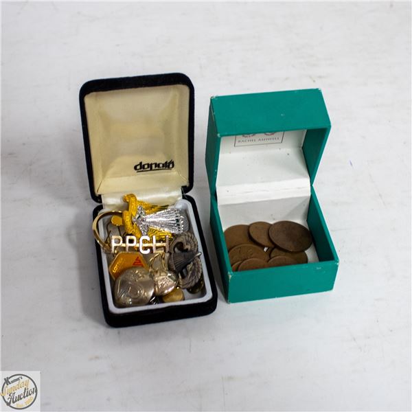 ESTATE CURRENCY/PINS/ETC