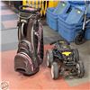 Image 1 : GOLF BAG CADDY + GOLF BAG