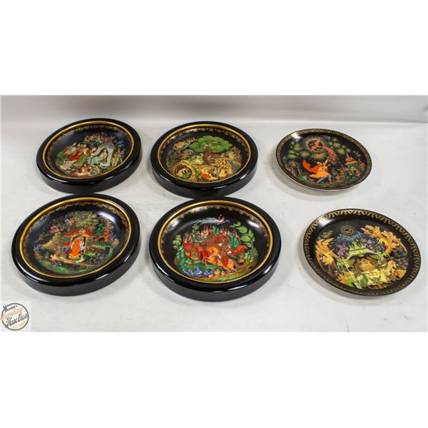 ESTATE VINTAGE COLLECTOR PLATES FROM