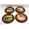Image 1 : SET OF ROUND FRAMED COLLECTOR PLATES