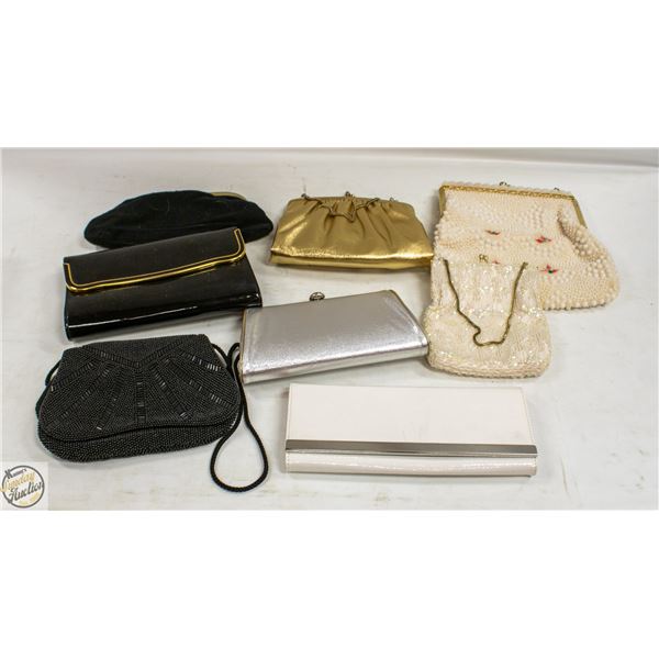 ESTATE COLLECTION OF LADIES HANDBAGS/CLUTCH PURSES