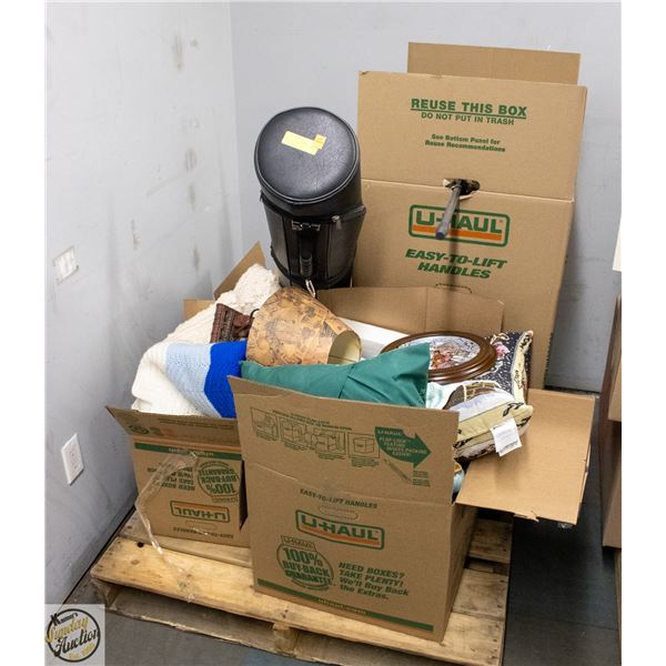 PALLET OF ESTATE HOUSEHOLD ITEMS ASSORTED