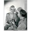 Image 1 : Joan Blondell and Max Factor Negative and Photograph