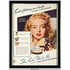 Image 1 : Pan-Cake Make-Up Advertisement 1944 Featuring Evelyn Keyes
