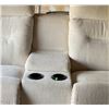 Image 7 : La-Z-Boy Reclining Loveseat with Centre Console and Two Cupholders, Mechanical Recliners