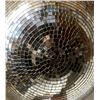 Image 2 : Mirror Ball with Approx 2' Diameter and Hanging Electrical Cord