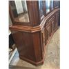 Image 5 : Wood and Glass China Cabinet With Display Shelves and Storage, 70 x 77.5 x 20.5 Inches