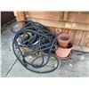 Image 15 : Outdoor Garden Lot with Broil King Gas Barbeque, Planter Boxes, Green Table, Tools and Hose