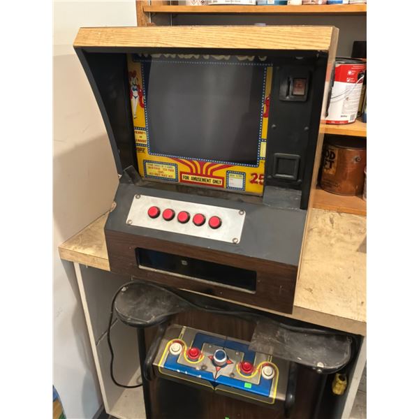 Feeling Lucky - GAT Nevada Split Bar Top Video Poker, Blackjack and Craps Coin-Op Project Game