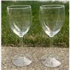Image 2 : Clear and Purple Glasses With Matching Purple Handled Decanter