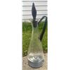 Image 5 : Clear and Purple Glasses With Matching Purple Handled Decanter