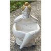 Image 8 : Decorative Ceramic Lot: Spice Set, Creamer, Figurine Planter, White Jardiniere